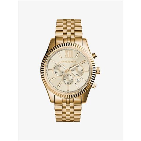 michael kors golduhr|michael kors gold tones.